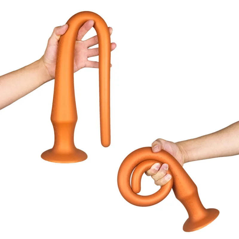 Silicone buttplug Sextoys Long Butt Plug Anal Dildo Soft Anal Dilator