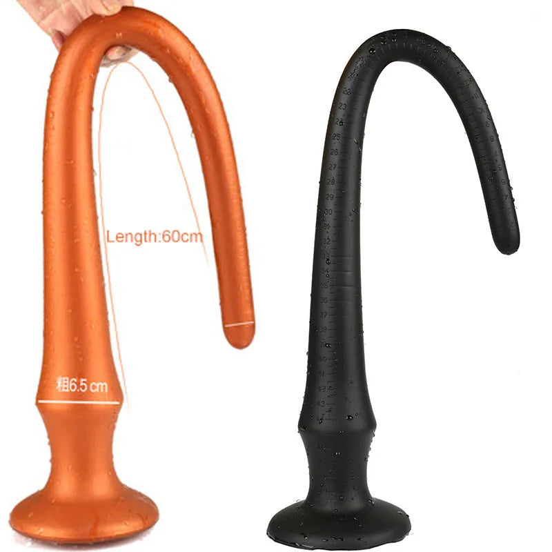 Silicone buttplug Sextoys Long Butt Plug Anal Dildo Soft Anal Dilator