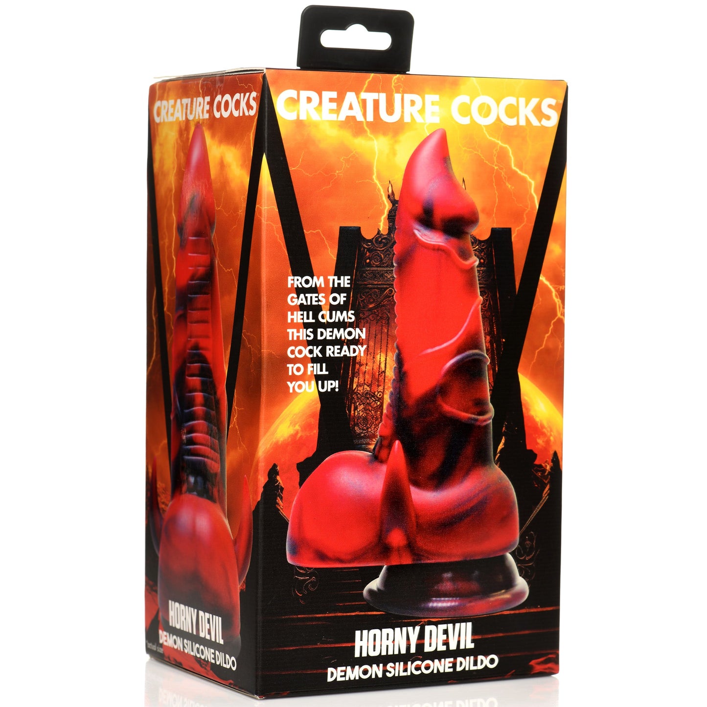 Horny Devil Demon Silicone Dildo