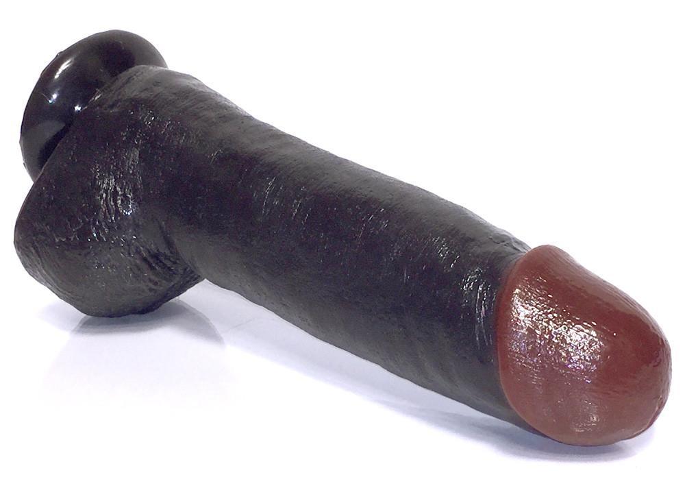 Black Balled Dildo