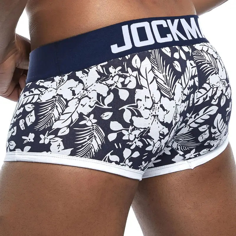 JOCKMAIL Cotton Men Underwear Fashion Printing Briefs Classic