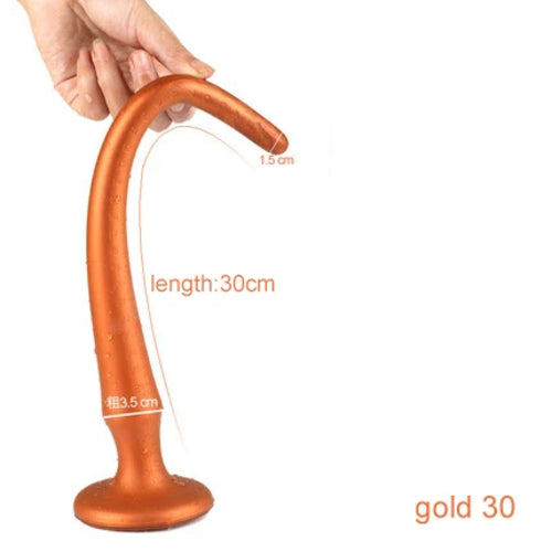 Silicone buttplug Sextoys Long Butt Plug Anal Dildo Soft Anal Dilator