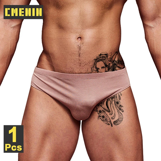 CMENIN Modal Gay Sexy Men Underpants Briefs Breathable Innerwear Man