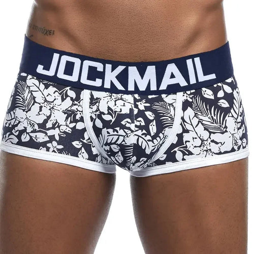 JOCKMAIL Cotton Men Underwear Fashion Printing Briefs Classic