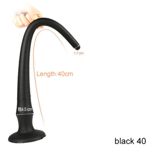 Silicone buttplug Sextoys Long Butt Plug Anal Dildo Soft Anal Dilator