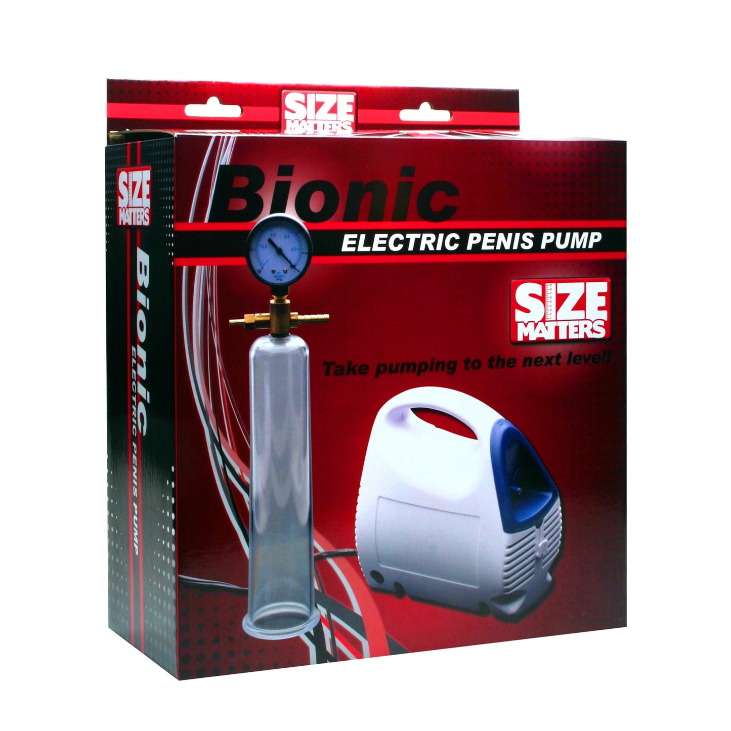 Deluxe Electric Pump with Cylinder and Gauge