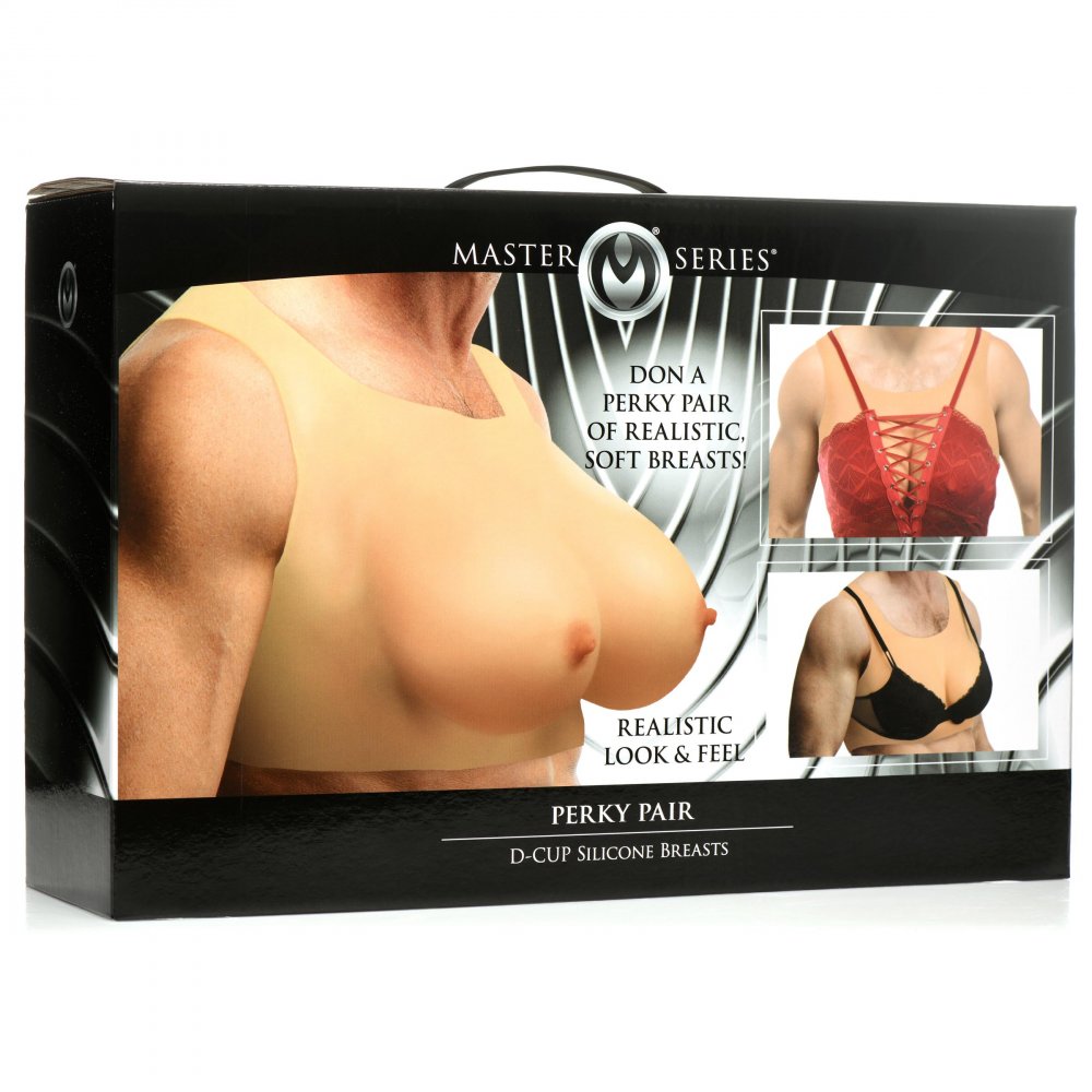 Perky Pair D-Cup Silicone Breasts