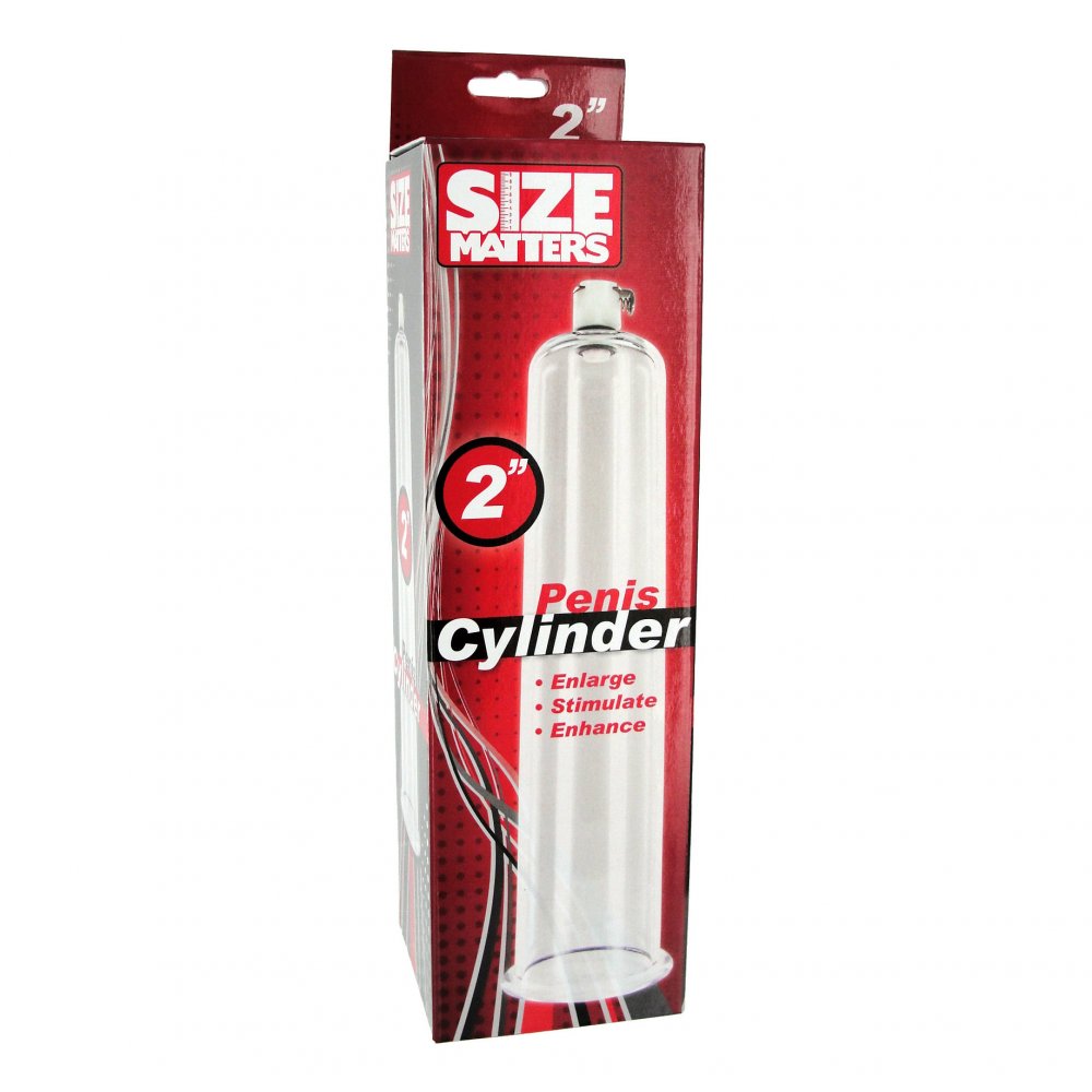 Penis Pump Cylinder, 2 Inch x 9 Inch